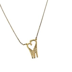 Kate Spade Giraffe Mother Child Necklace